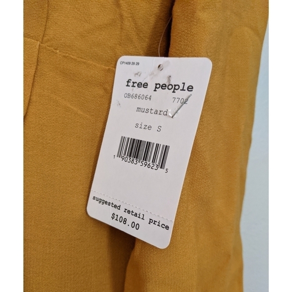 🆕 Free People Gemma Floral Tunic Mini Dress - Picture 10 of 10